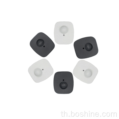 แท็กความปลอดภัยแท็ก Hard Tag Mini Square RF